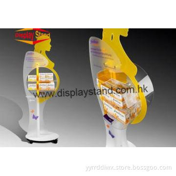 Creative Floor Cardboard Display Stands Model , Medicine Po